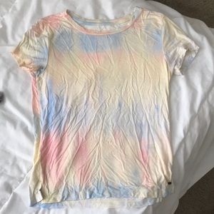 tie dye fitted top (sorry for wrinkles)